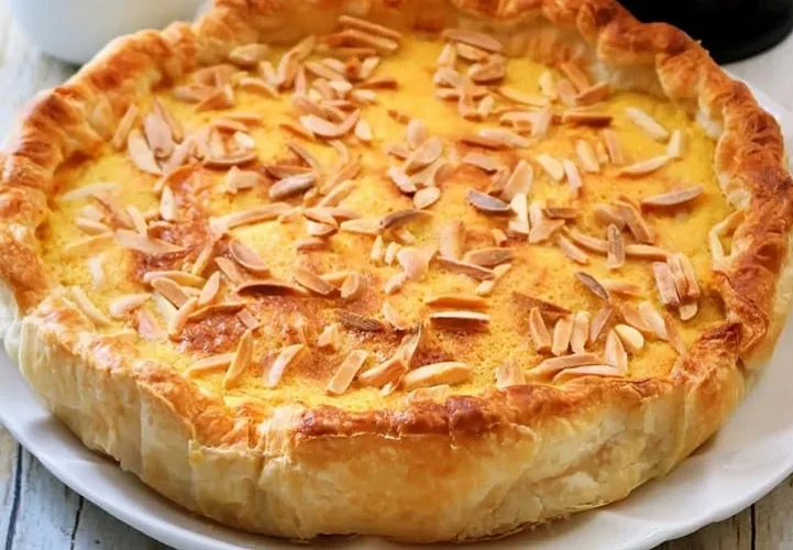 Tarte de Amêndoa Cremosa