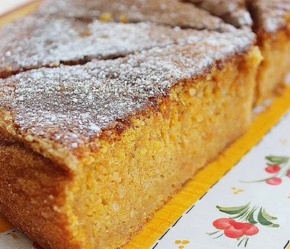 Tarte de Cenoura e Amêndoa