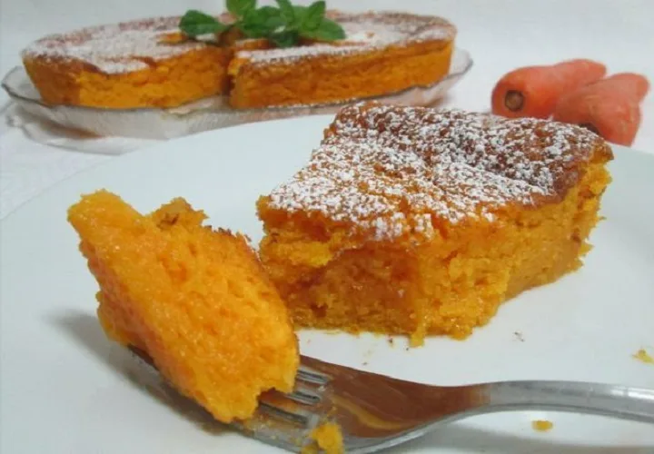 Tarte de Cenoura Húmida