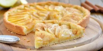 Tarte de Maçã com Leite Condensado