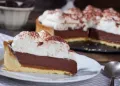 Tarte Mousse de Chocolate com Natas