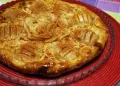 Tarte de Pêra Folhada com Amêndoa