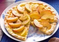 Tarte de pêssego com limão