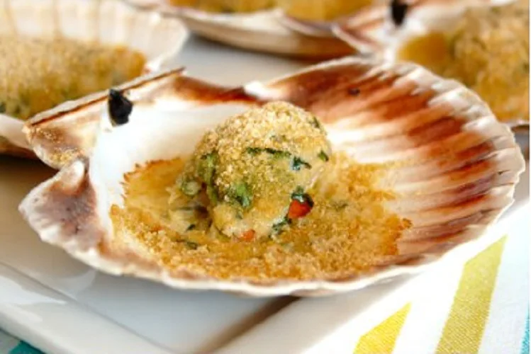 Vieiras Gratinadas